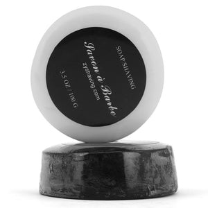 2pcsShaving Soap Bamboo + Milk Foaming Lather Razor Barber Salon