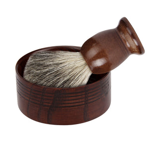 shaving brush salon + bowl